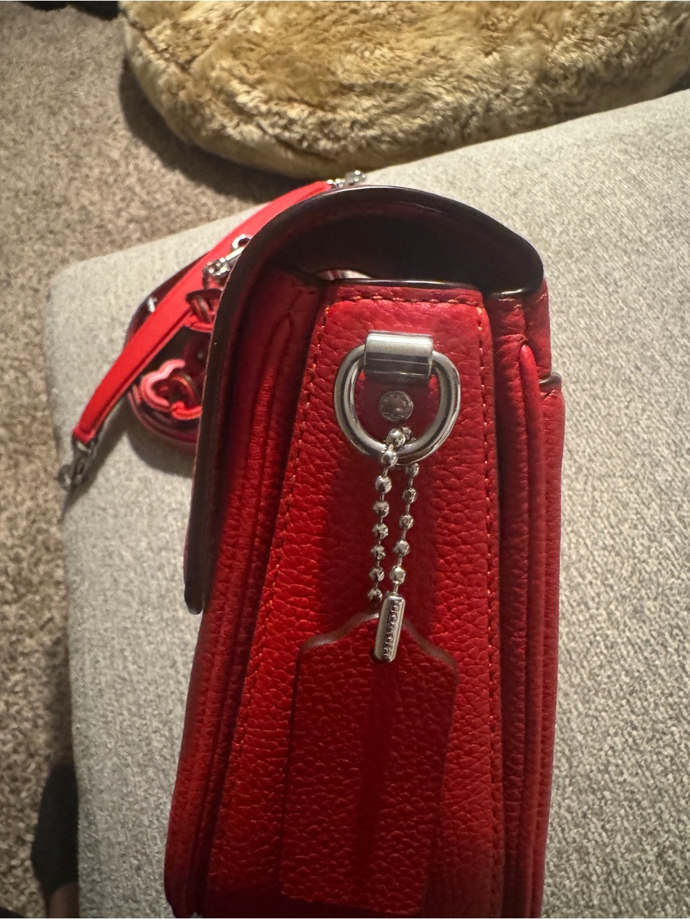 COACH Cassie 19 Heart Strap Crossbody Bag with Turnlock Closure - Picture 5 of 15